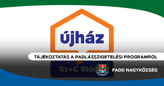 Tájékoztatás az ingyenes padlásszigetelési program folytatásáról