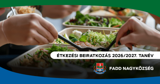 Étkezési beiratkozás 2026/2027. tanév