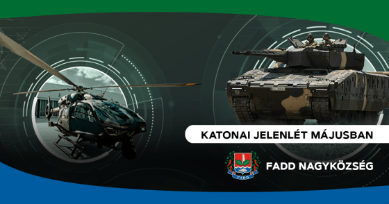 Katonai jelenlét májusban