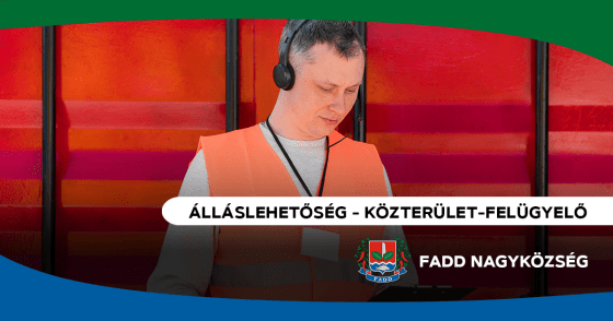 Álláslehetőség közterület-felügyelő munkakörben