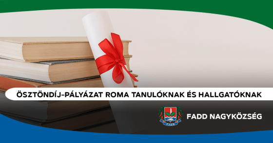 Ösztöndíj-pályázat roma tanulók és hallgatók részére 2026/27-I